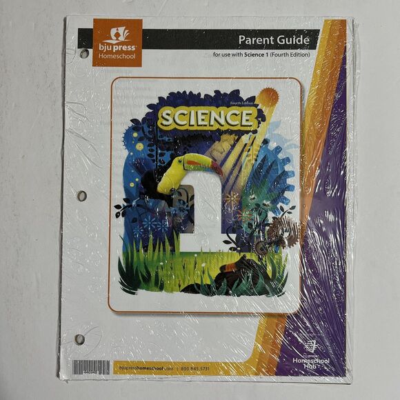 BJU Press Bob Jones Homeschool Curriculum Science 1 Parent Guide Fourth Edition - Picture 1 of 6